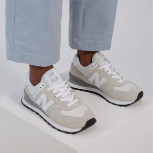 New Balance 574 Sneakers in Grey/Off-White